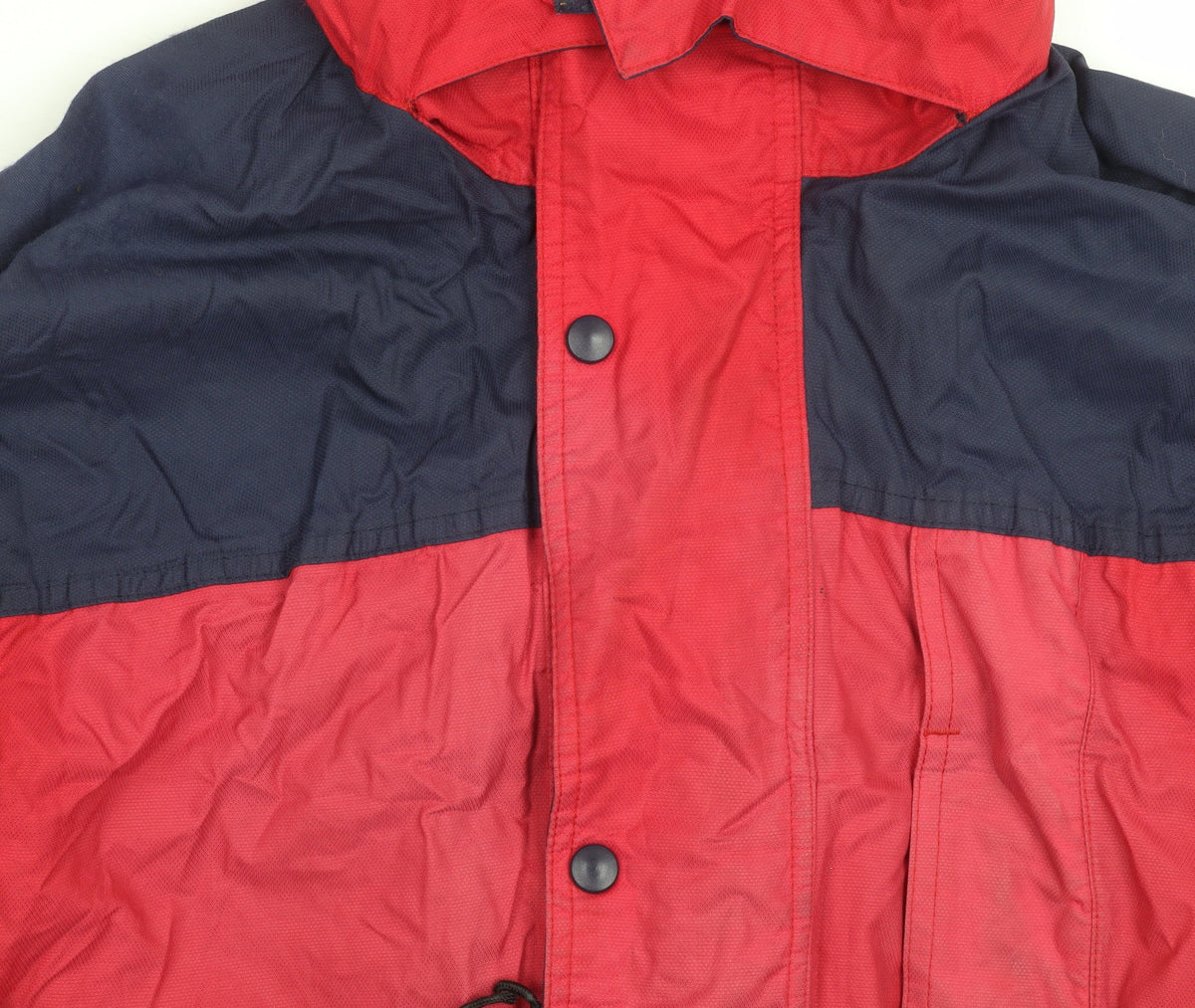 Gelert Men's Red Parka Jacket S Waterproof Hooded Hiking Coat