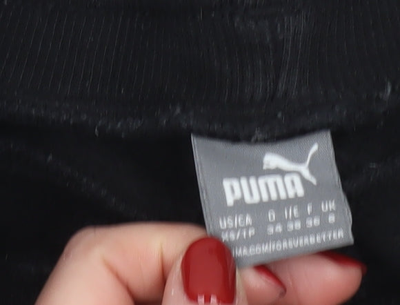 Puma Women’s Black Jogger Sweatpants S Regular Fit Sportswear