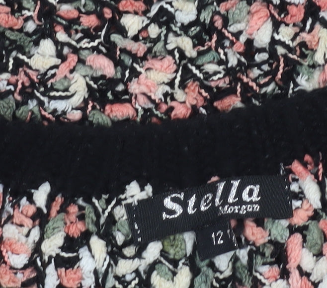Stella Morgan Women’s Multicoloured Knit Pullover Jumper Size 12