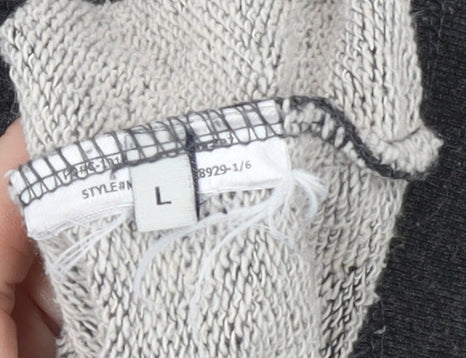 Guess Men’s Grey Full Zip Hoodie Size L – Los Angeles 1981 Logo