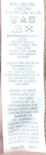 Dunnes Women’s Beige Long Sleeve Crew Neck Pullover Jumper Size S