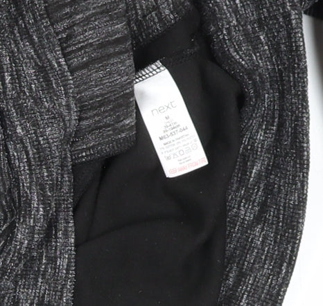 Next Men's Grey 1/4 Zip Pullover Sweatshirt Size M