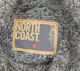 Marks & Spencer North Coast Grey Fleece High Neck Pullover Sweatshirt Mens M