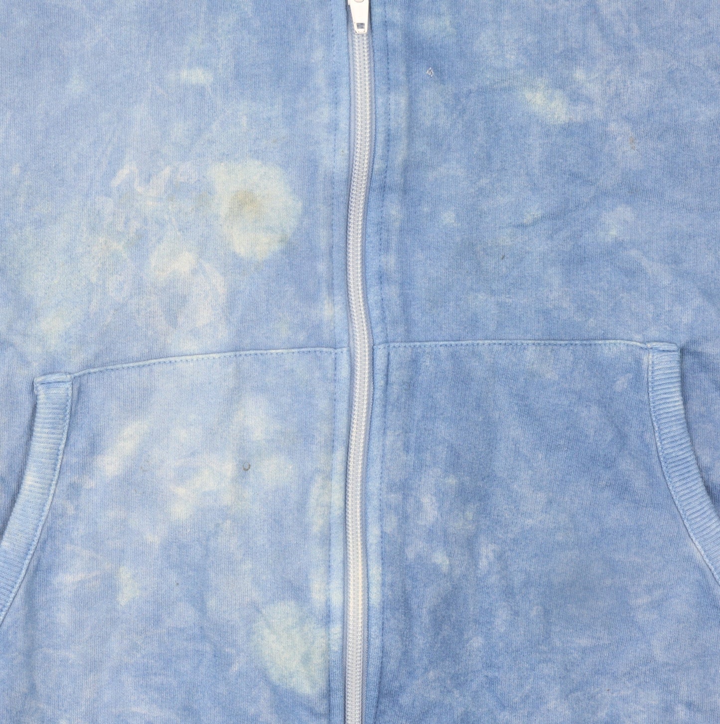 Leicester City Blue Full Zip Hoodie Women M Thai Indigo Collection