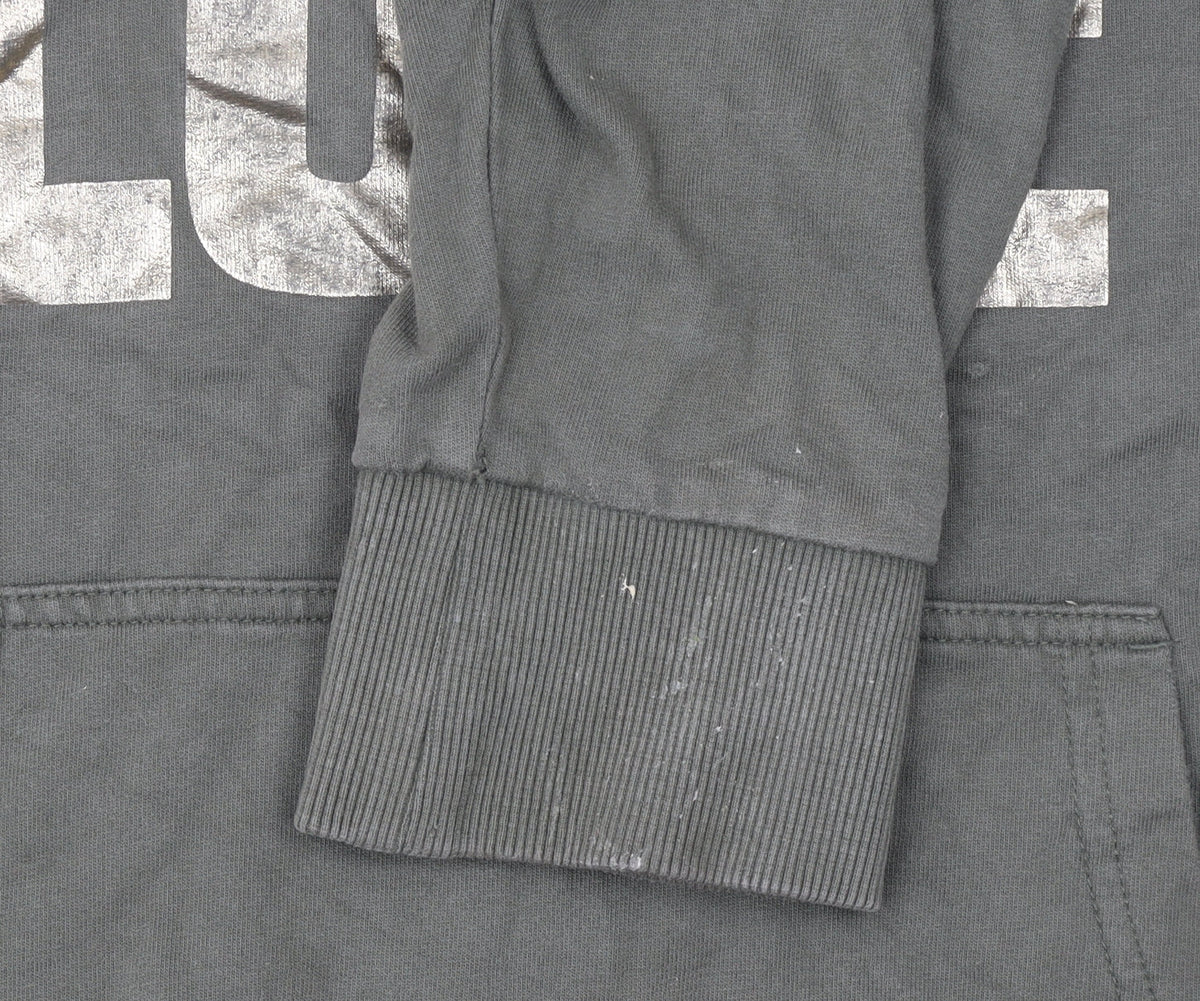 Choose Love Women’s Khaki Hoodie Small 100% Cotton Graphic Pullover