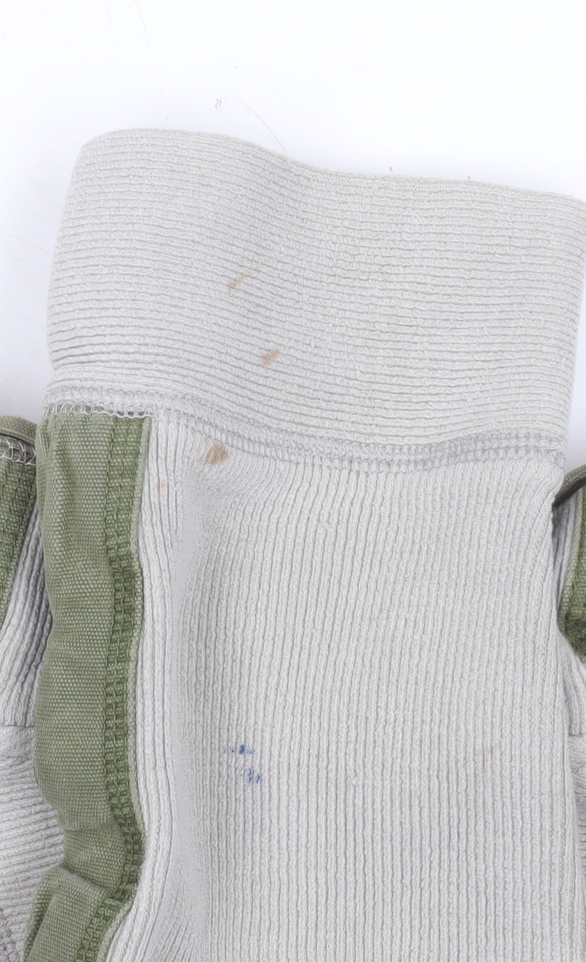 FatFace Men’s Beige Quarter Zip Pullover Sweatshirt Size S Outdoor Style