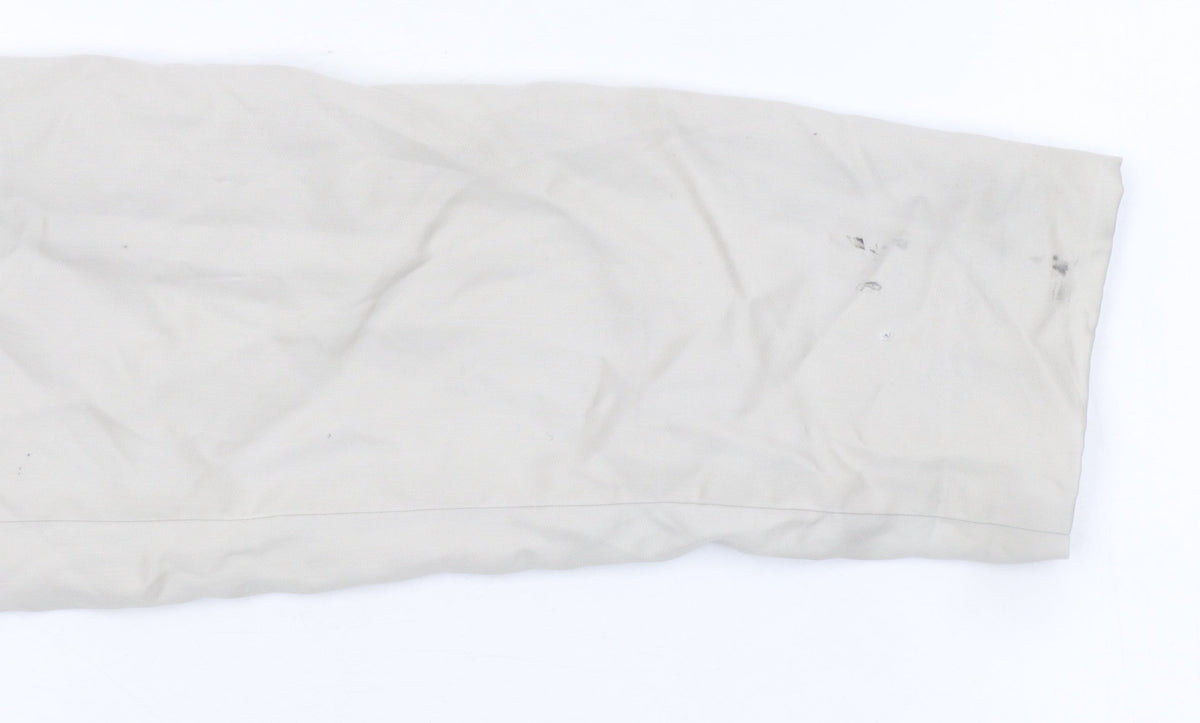 Uniqlo Womens Beige XS Classic Long Trench Coat Belted Lined