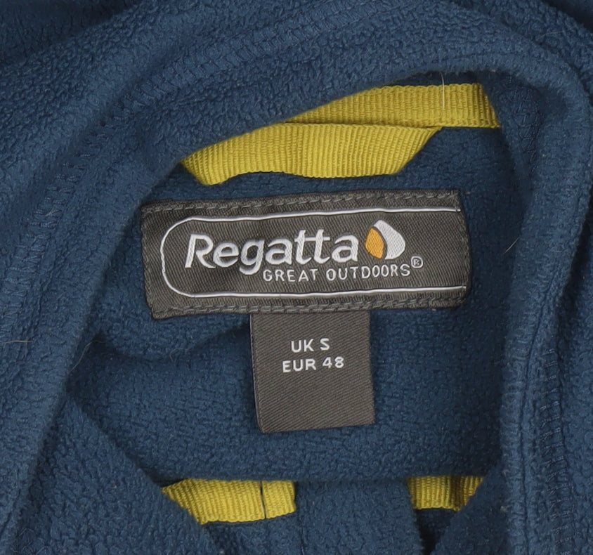 Regatta Men's Blue Fleece 1/2 Zip Pullover Sweatshirt Size S