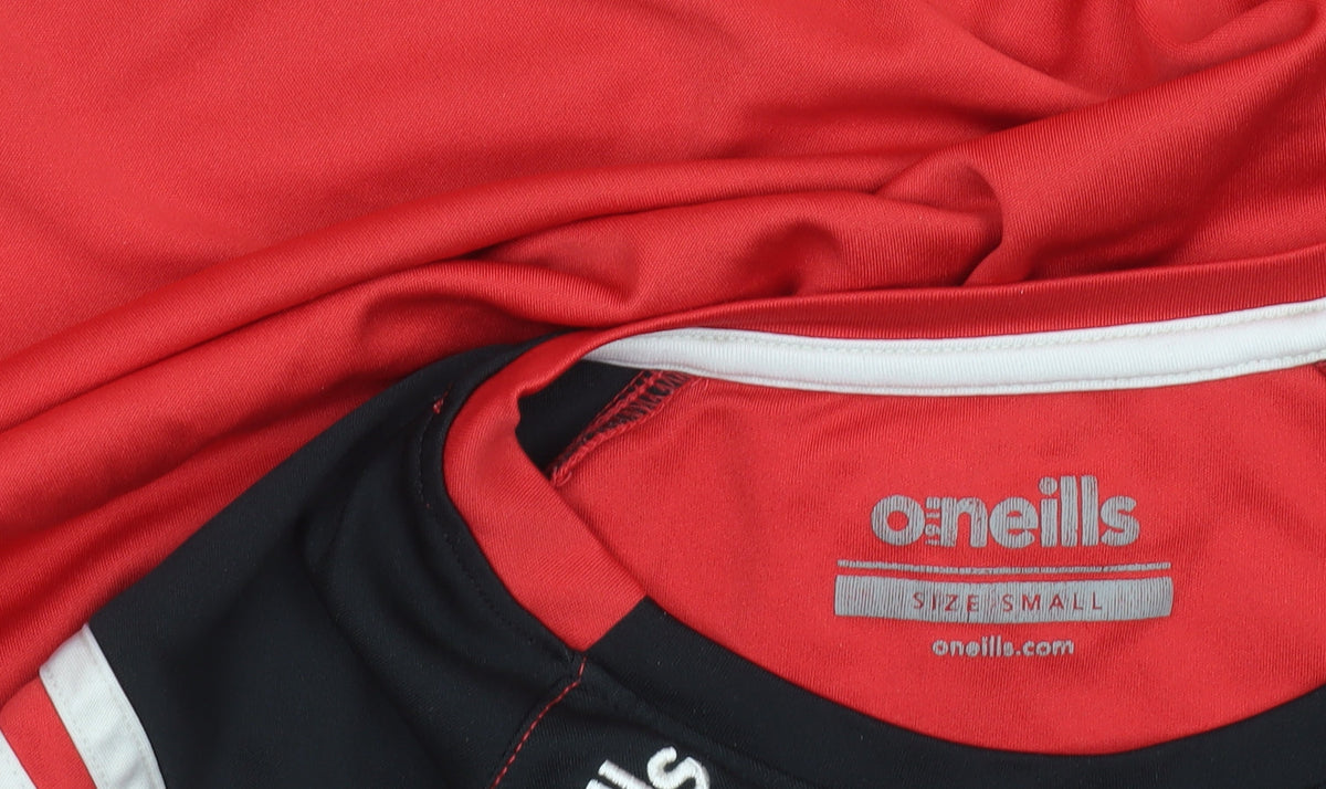 O’Neills Men's Red Shannon Rovers Gaels Jersey T-Shirt Size S