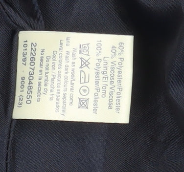 Dorothy Perkins Women’s Blue Size 12 Tailored Blazer Jacket