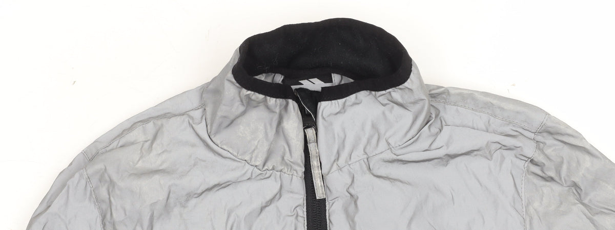Trespass Boys Grey 7-8 Years Lightweight Windbreaker Jacket