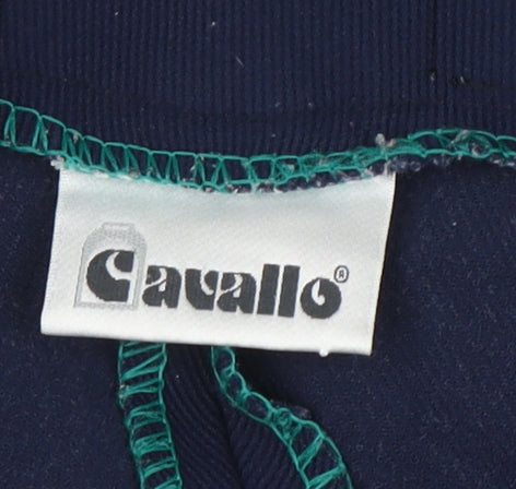 Cavallo Men's Blue Riding Trousers Slim Fit Stretch Equestrian Breeches 36in