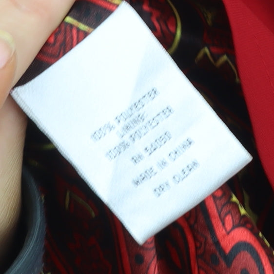 Jones New York Suit Red Women's Size 10 Single-Breasted Blazer