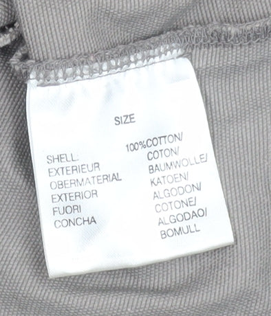 Foxhole Men's Beige Hooded Cotton Anorak Jacket Size 14 Lightweight Casual