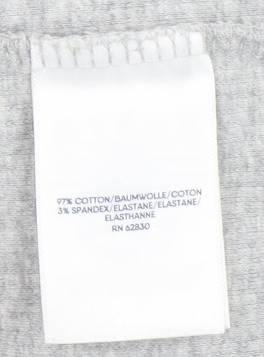 Lands' End Men's Grey Small Pullover Crew Neck Sweatshirt