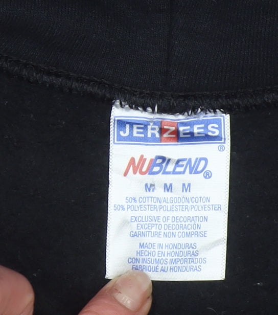 Jerzees Men's Black Pullover Hoodie M NorCal State Cup Graphic