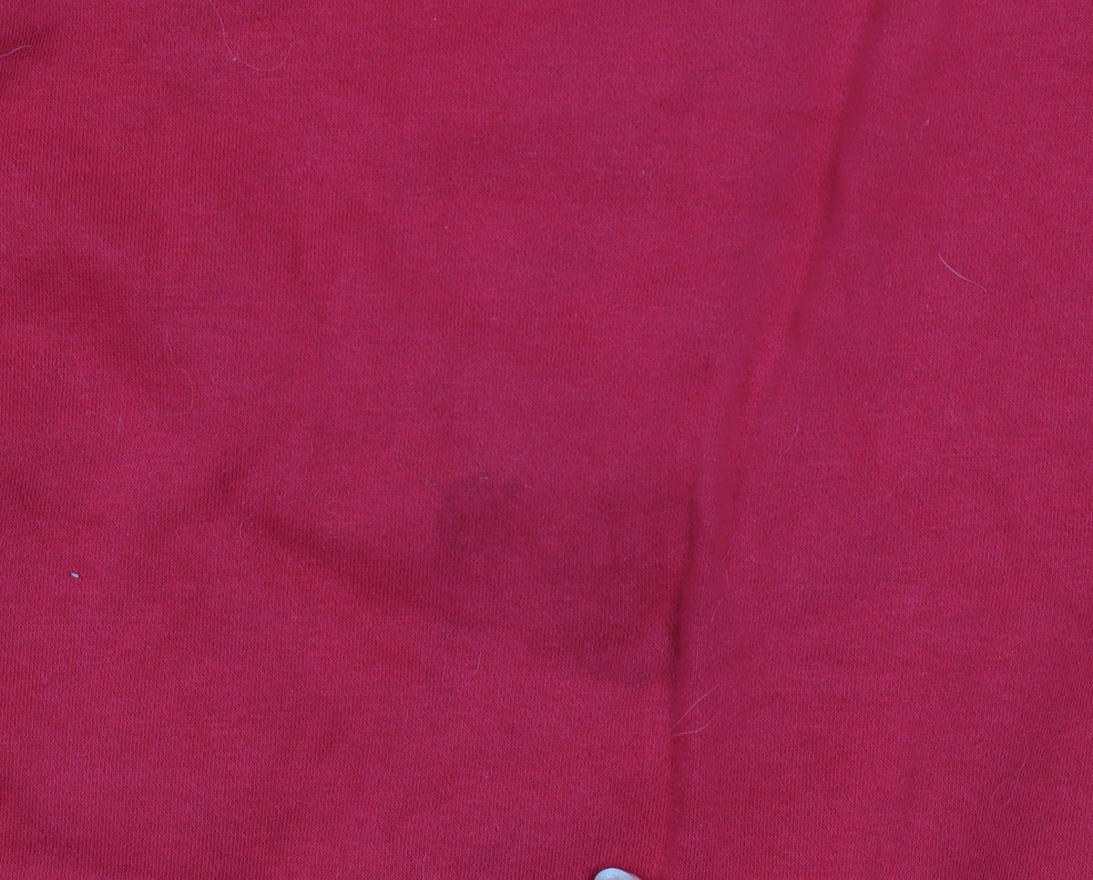 Additional view of Primark Disney Stitch girls’ red christmas pullover sweatshirt 11 years