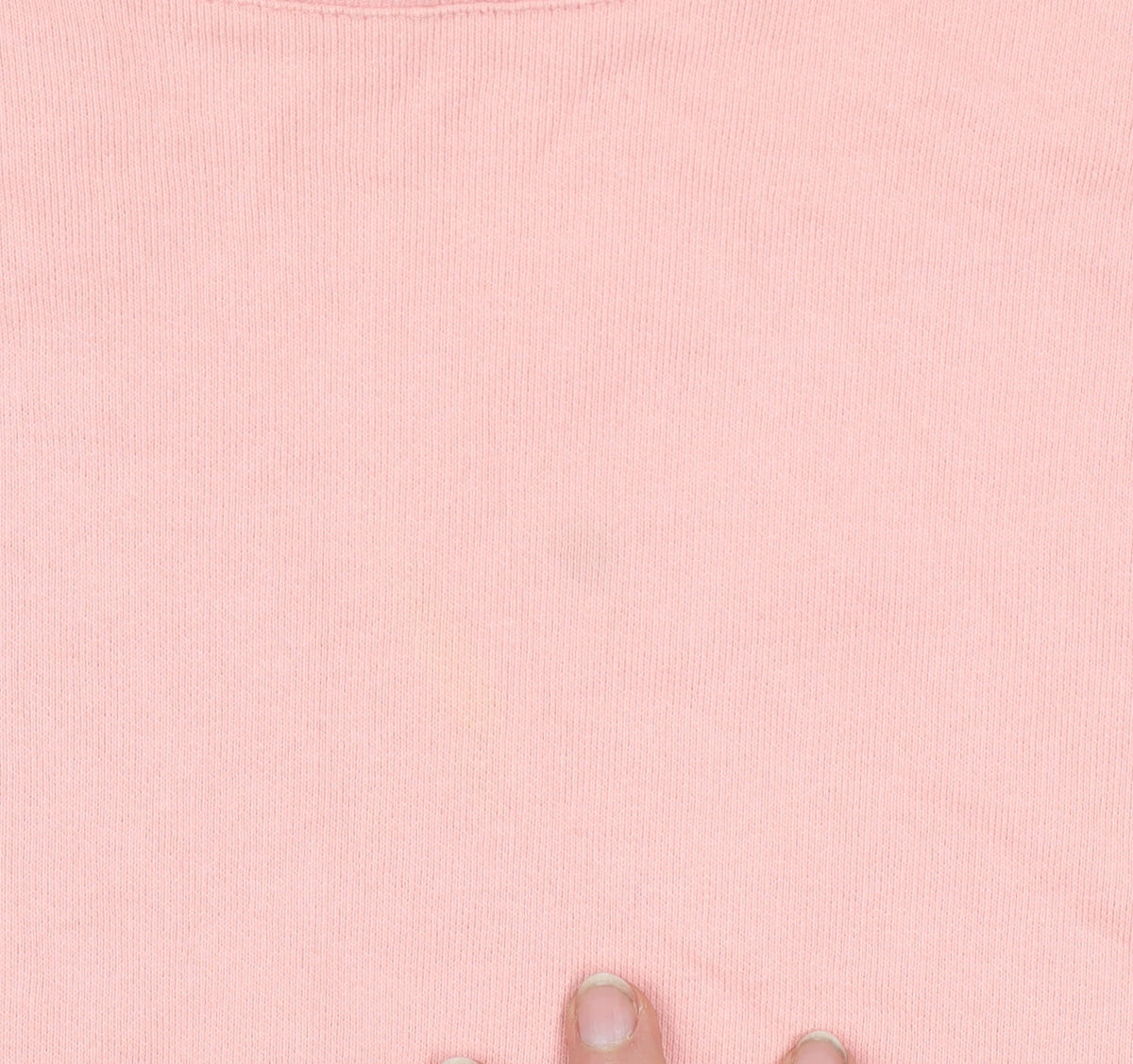 River Island Women Pink Ruffle Long Sleeve Pullover Sweatshirt L