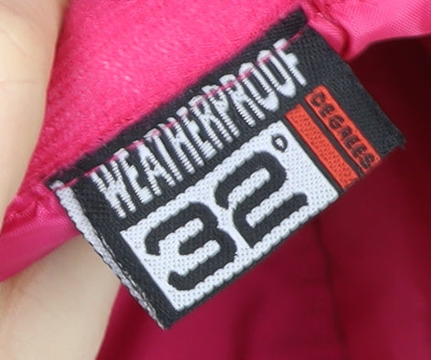 Weatherproof 32 Degrees Girls Pink 10-12 Years Waterproof Snow Pants
