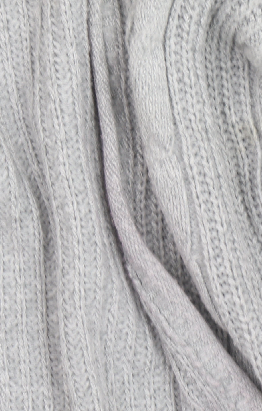 Hollister Women’s Grey Cable-Knit Open Front Cardigan XS