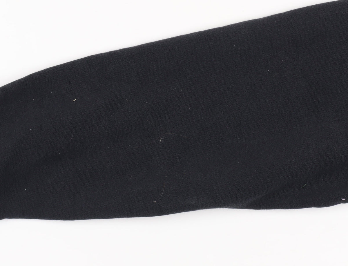 Marvel Boys Black XS Pullover Hoodie with Logo Print