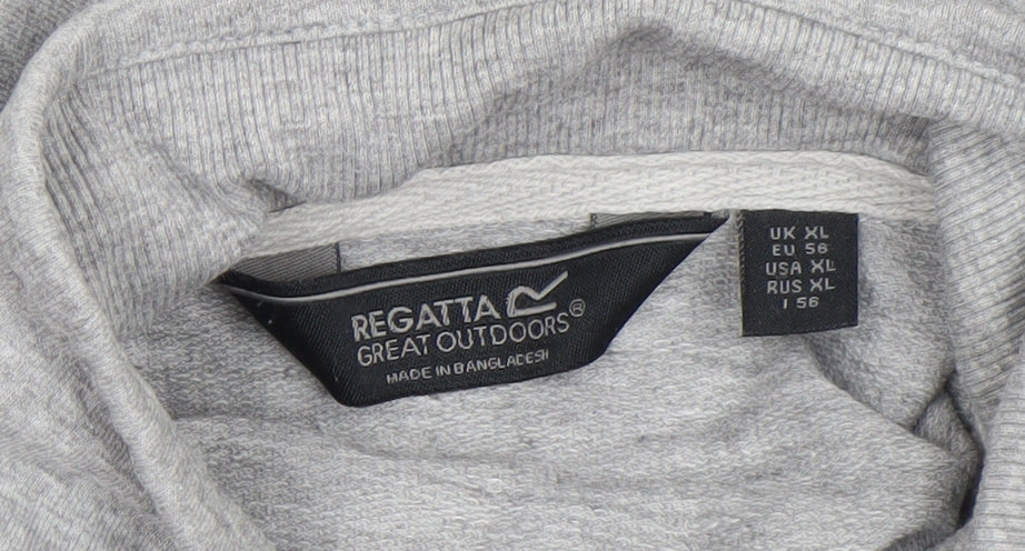Regatta Men’s Grey XL 1/4 Zip Sweatshirt Lightweight Top