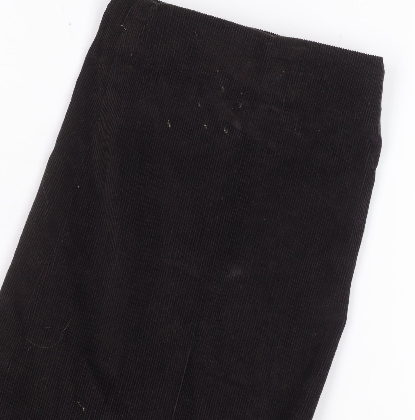 Marks and Spencer Men's Brown Corduroy Trousers 40W 31L Regular Fit