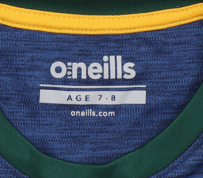 O'Neills Boys Blue Short Sleeve Polyester Sports T-Shirt 7-8 Years