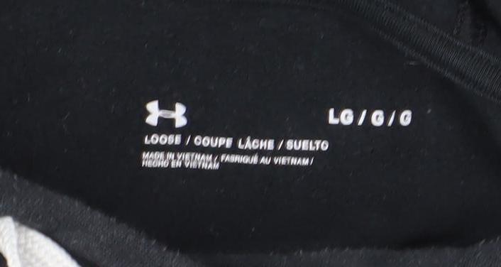 Under Armour Women’s Black L Hoodie Loose Fit Pullover Sweatshirt