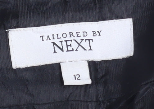 Next Women’s Black Houndstooth Pencil Skirt Size 12 Workwear