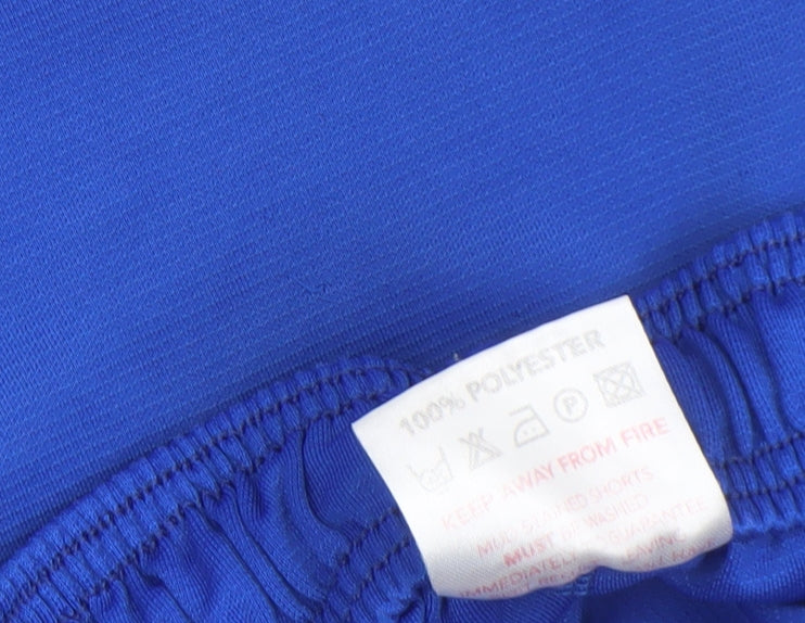 O'Neill Boys Blue Athletic Shorts 24in Elastic Waist Polyester