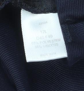 Brook Taverner Men's Blue Dress Pants Size 42 Regular Fit Trousers