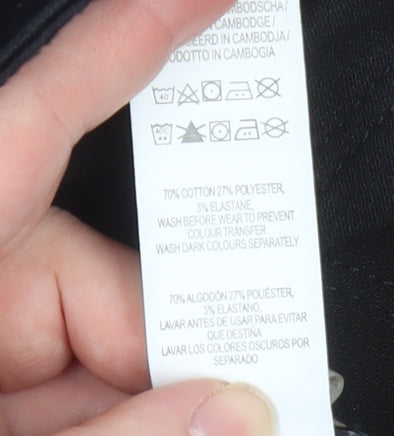 Denim Co. Women’s Black Skinny Jeans Size 12 Regular 32in Leg