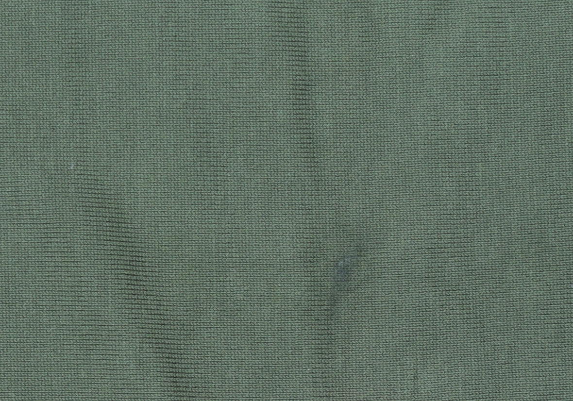 Gallery Women Green XL Viscose Knit Crew Neck Long Sleeve Jumper