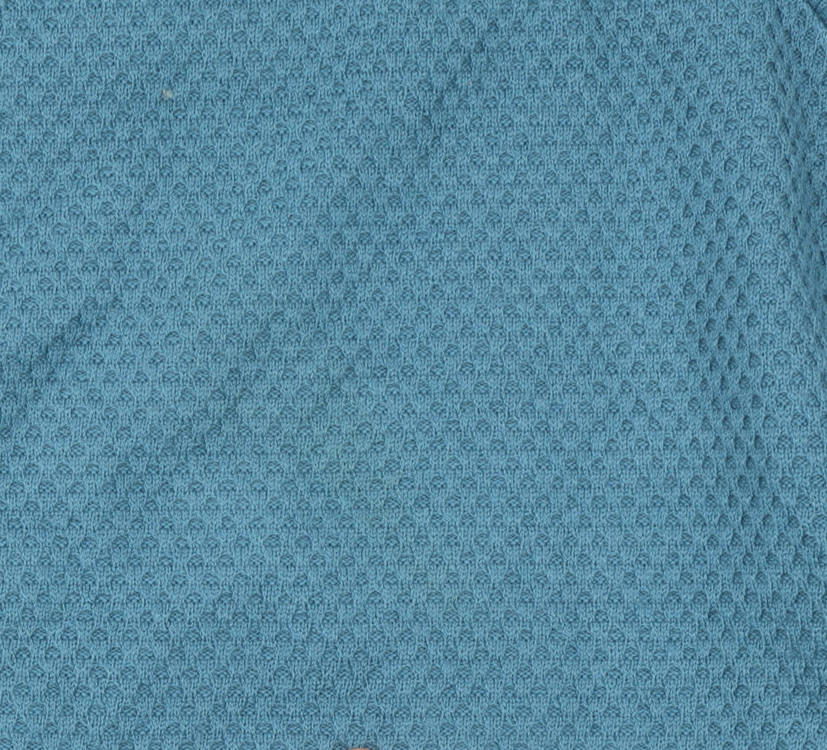 Ted Baker Men’s Blue Waffle Knit Crew Neck Jumper Size S