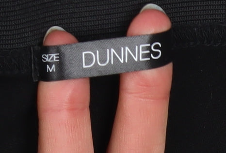 Dunnes Women Black Slim Fit Stretch Leggings M
