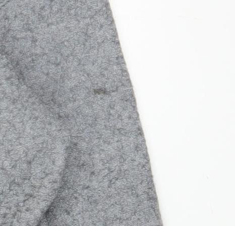 Modern Rarity Women Grey Wool Blend Mid-Length Coatigan M
