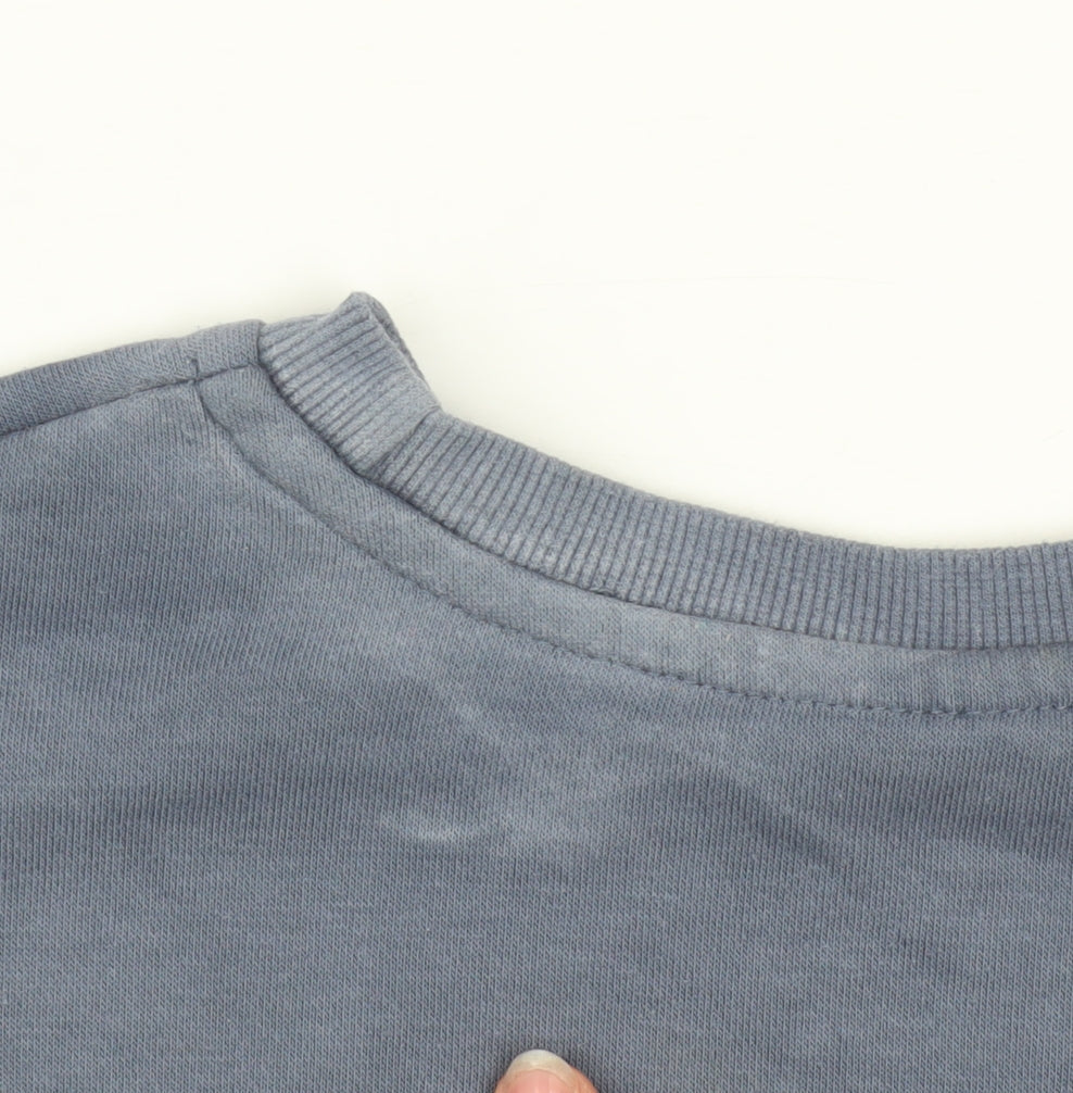 Disney at Primark Girls Blue Stitch Sweatshirt 5-6 Years Pullover