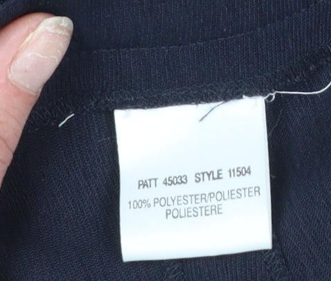 Windsmoor Women’s Blue Cropped Pleated Trousers Size 14