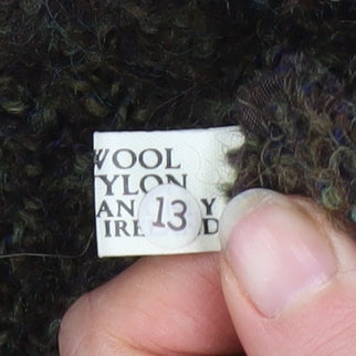 Baileys Womens Brown Wool Tweed Button Jacket Size M Vintage