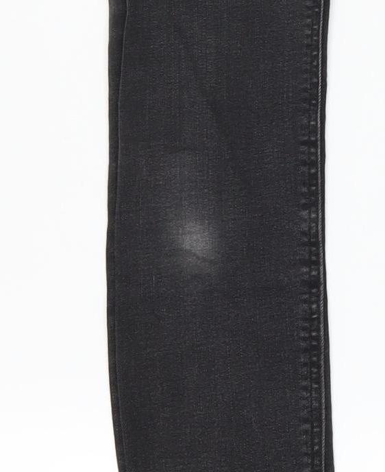 Mango Women’s Black Skinny Stretch Denim Jeans Size 8