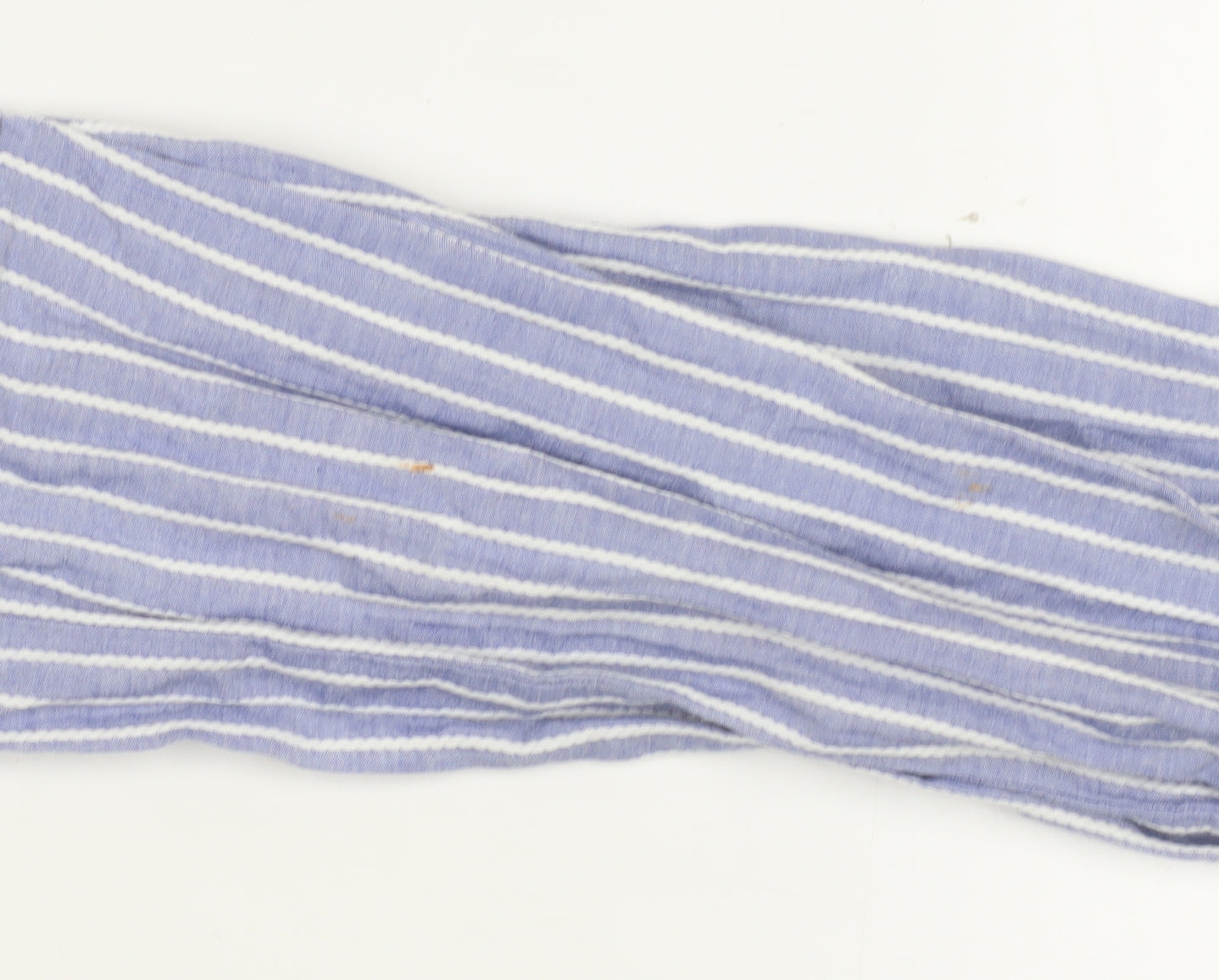 Cotton On Men Blue Striped Long Sleeve Button-Up Shirt XS