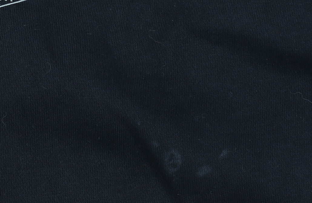 Nike Womens Black L Sweatshirt Pullover Crew Neck Logo Cotton Blend
