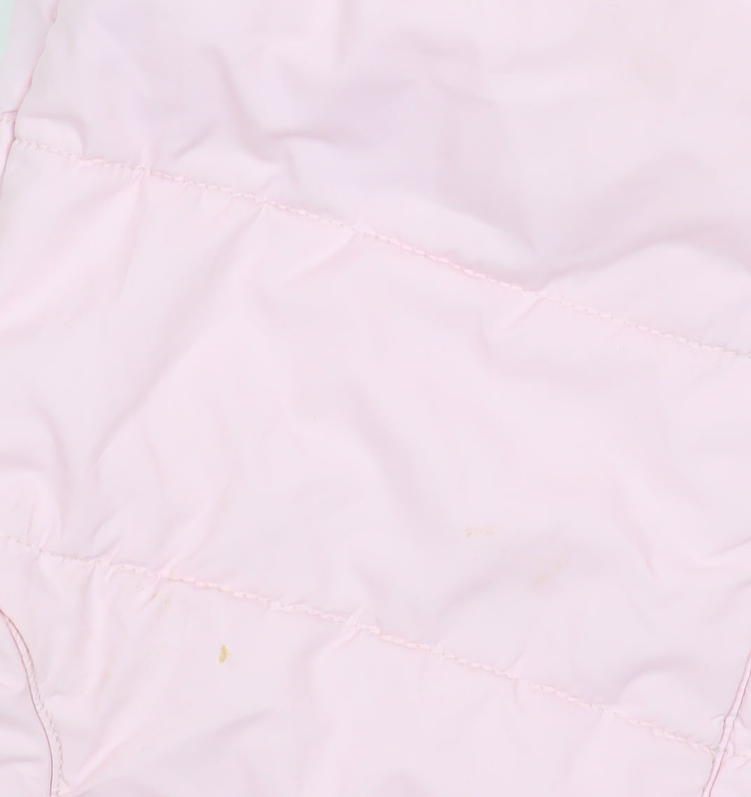 St. Bernard Girls Pink Hooded Quilted Snowsuit 9-12 Months Winter Lined
