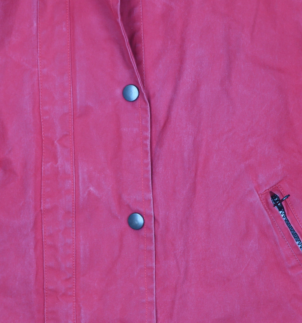 Celtic & Co. Women Red Cotton Hooded Parka Coat Size 12