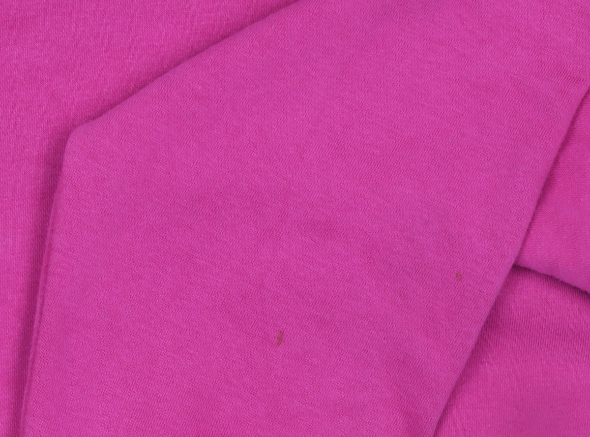 ZARA Womens Pink Pullover Hoodie Cotton Blend Size L Relaxed Fit