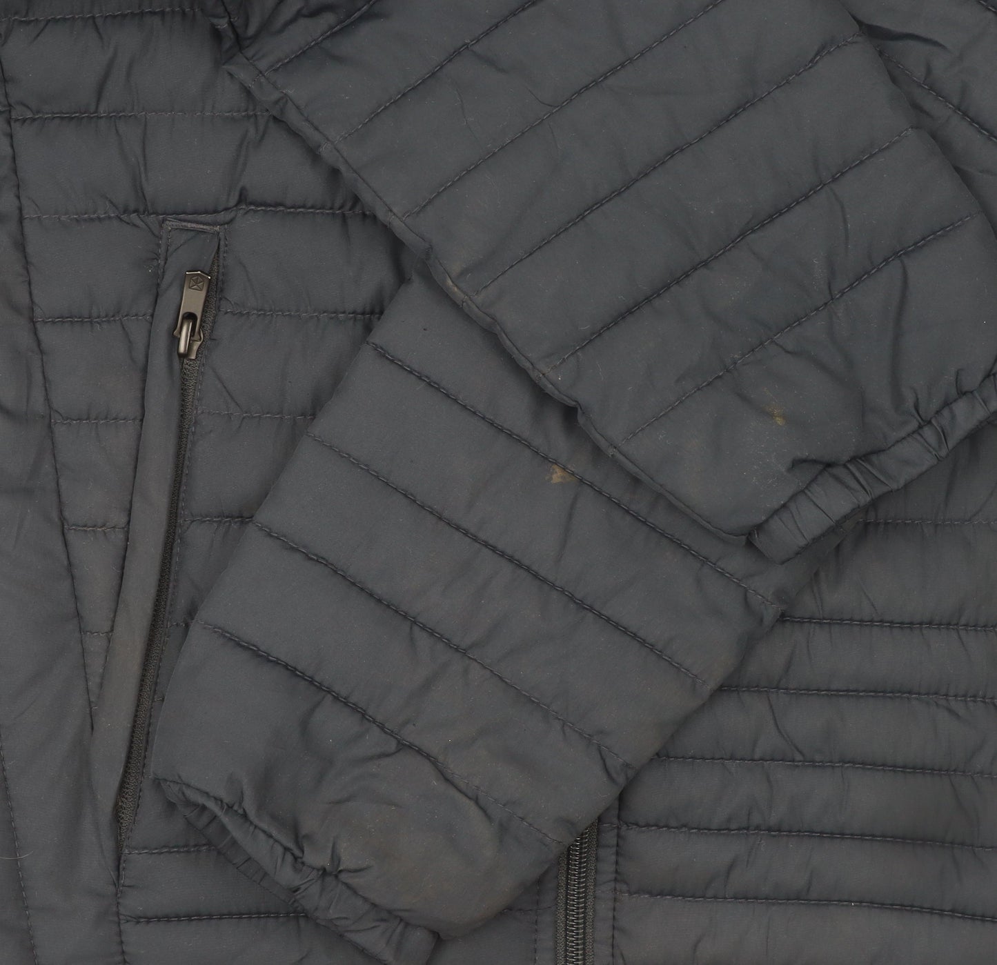 Jack & Jones Men’s Blue Puffer Jacket M Quilted Lightweight