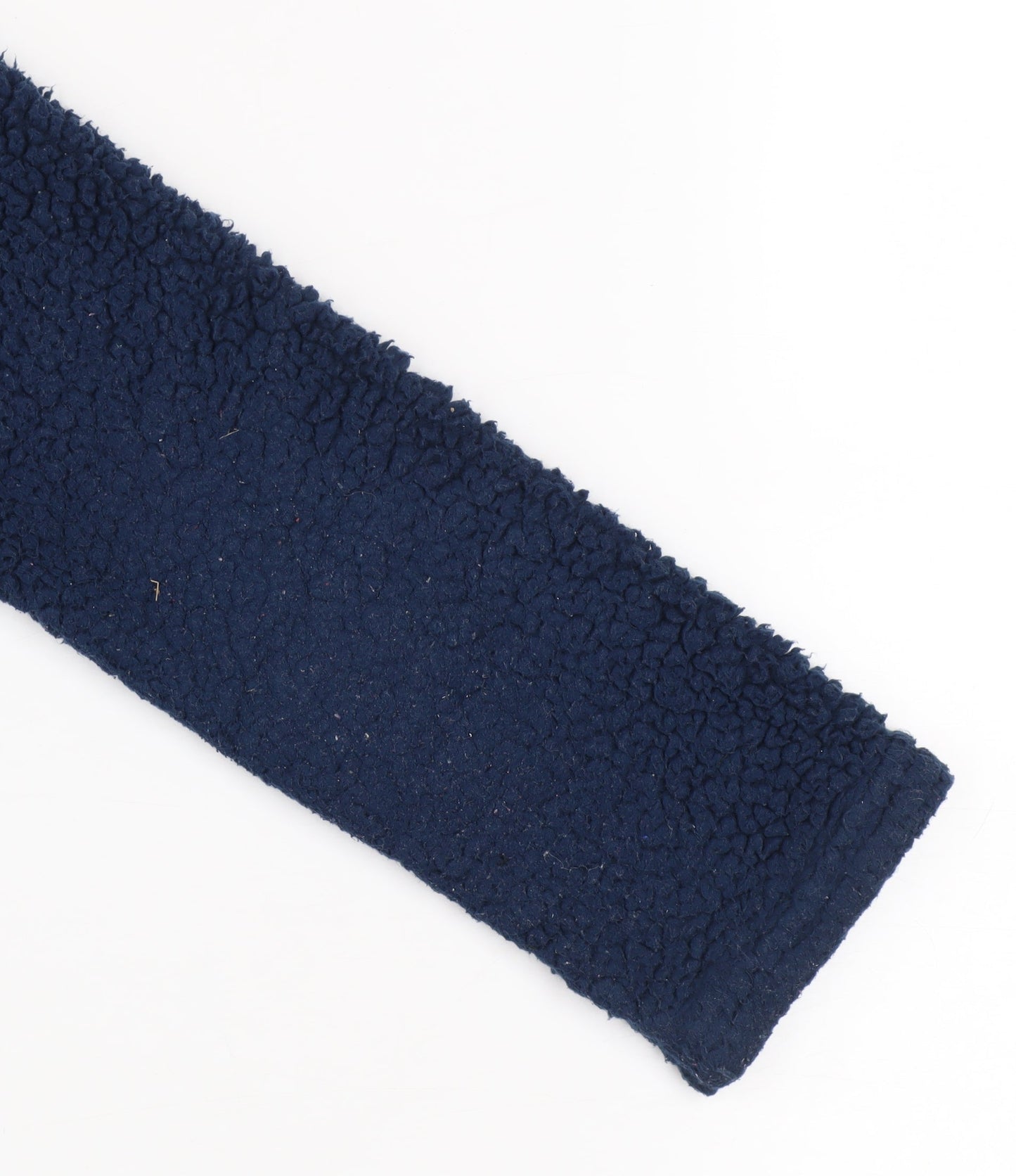 Crew Clothing Co. Girls Blue Fleece Henley Sweatshirt 8-9 Years