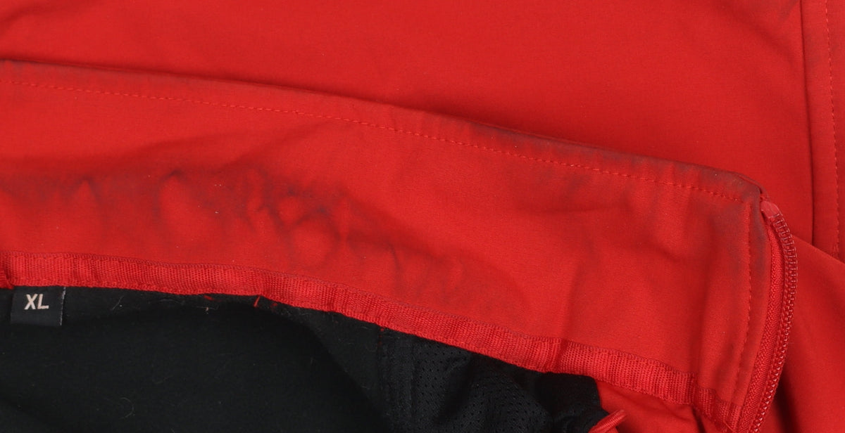 27 86 Women's Red Softshell Embroidered Horse Jacket XL