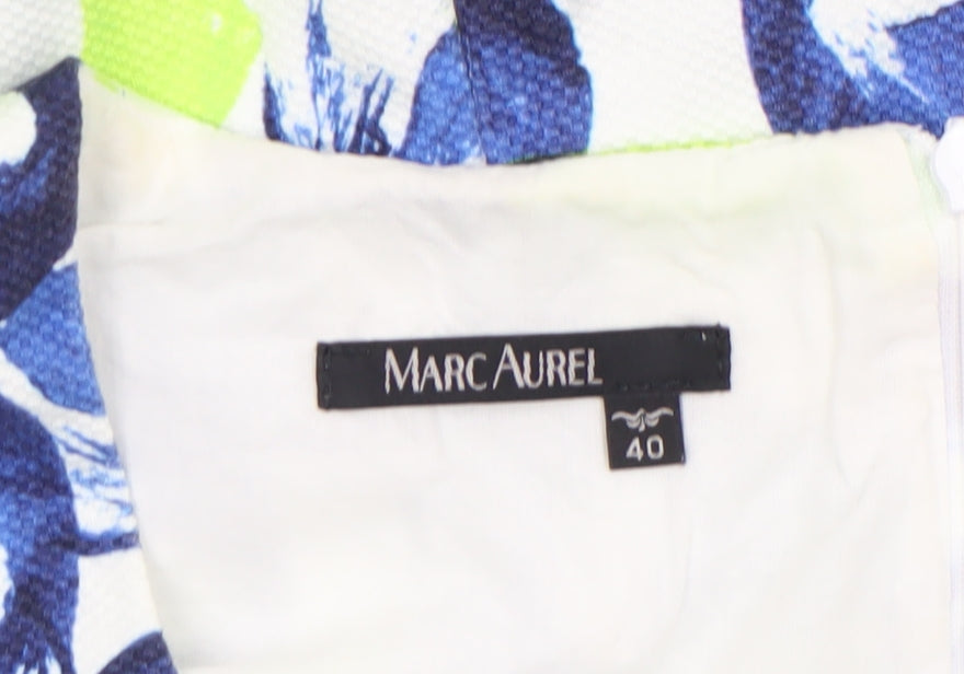 Marc Aurel Women’s Multicoloured Geometric Shift Dress Sz 12